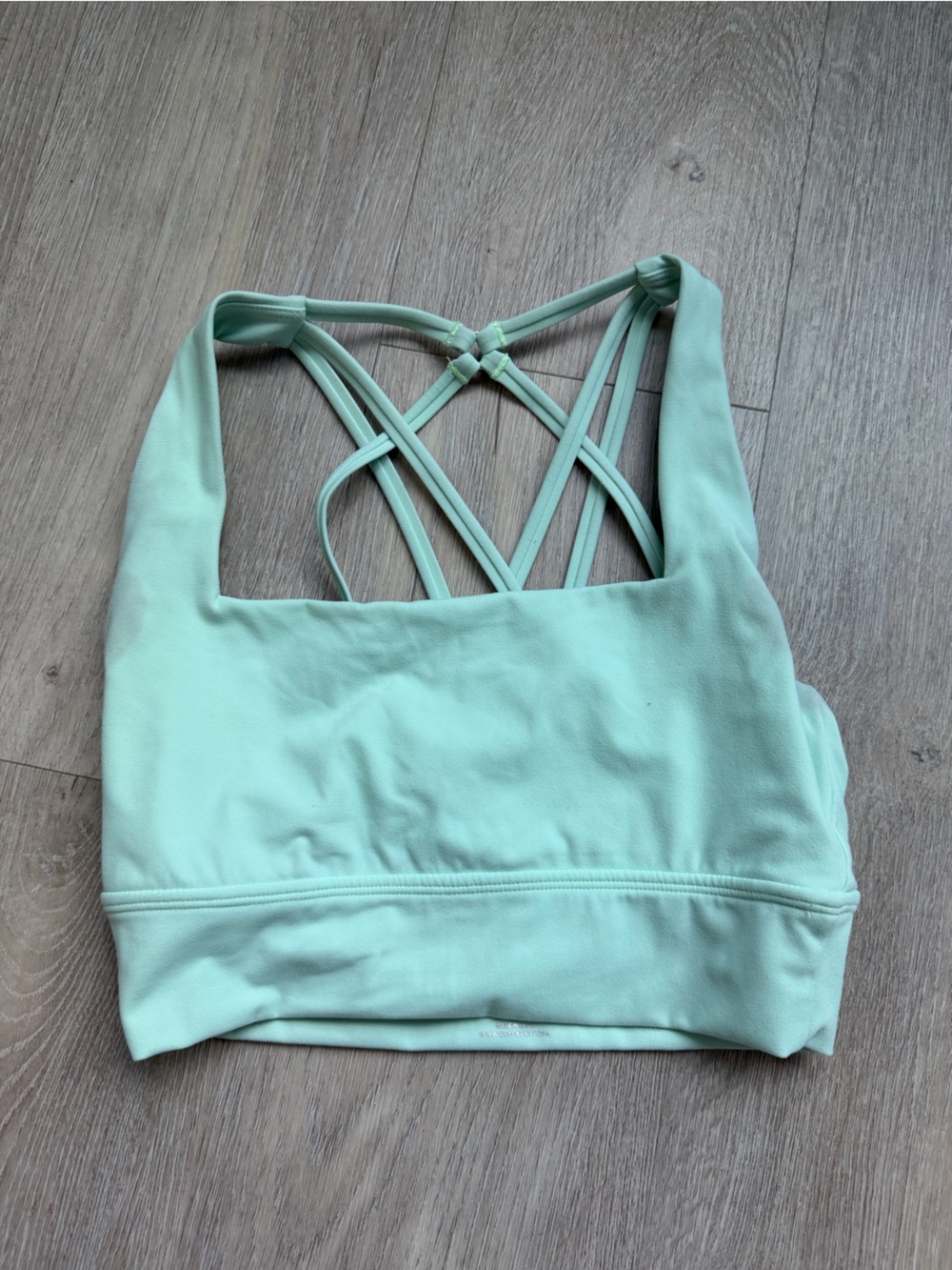 BuffBunny Collection Revolution Sports Bra - Light green *no padding*